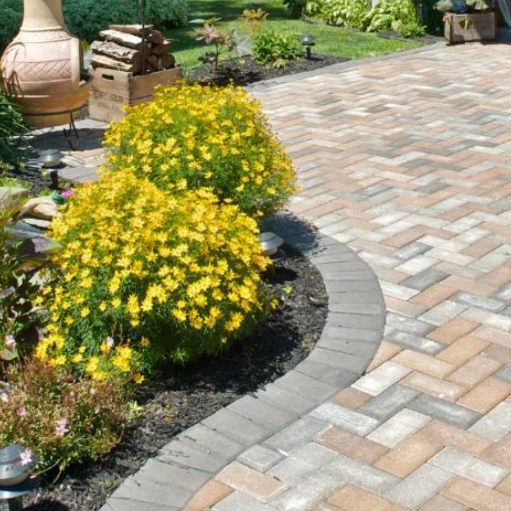 Blocked Paved Driveway by Deeside driveway company