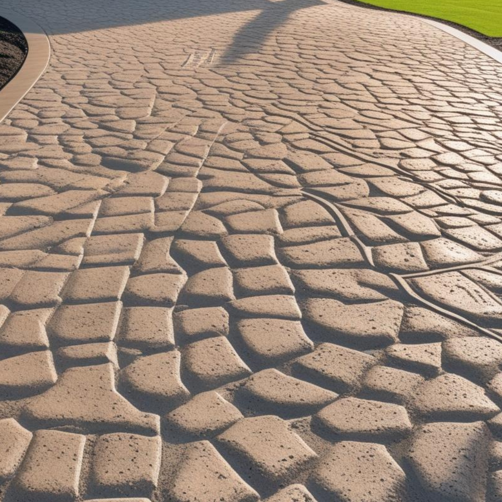 Imprinted Concrete Driveway Services in Deeside